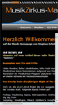 Mobile Screenshot of musikzirkus-magazin.de